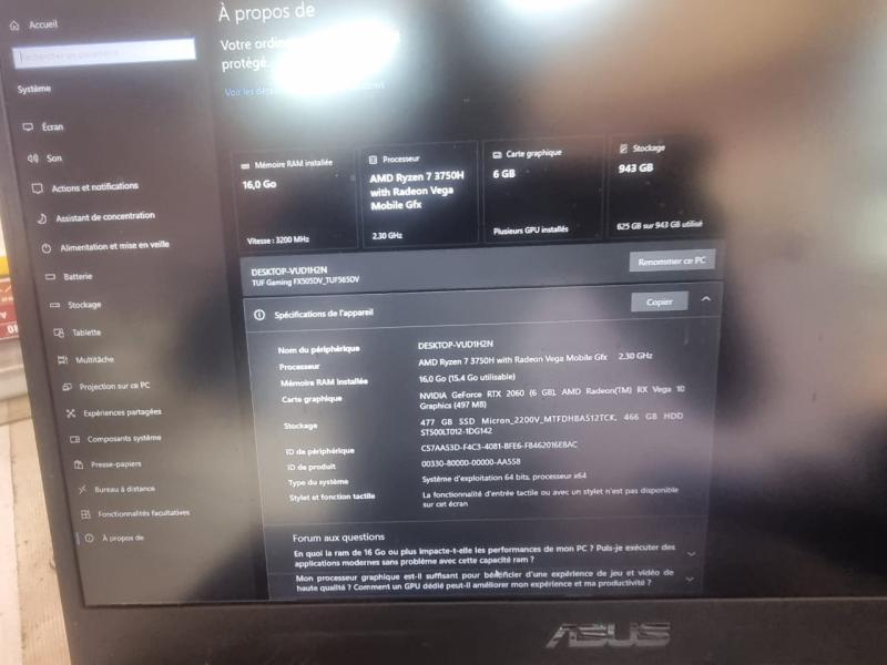 GAMER ASUS